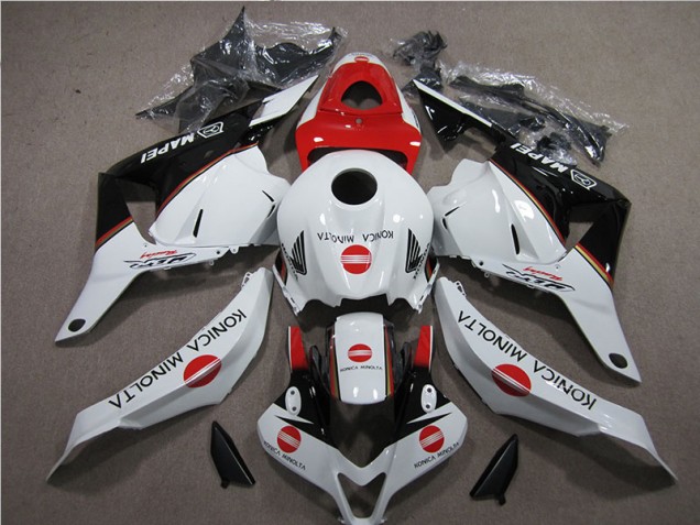 CBR 600 RR 09-12 - Blanco Rojo Konica Minolta CBR 600 RR 09-12 - Blanco Rojo Konica Minolta