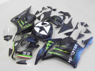 CBR 600 RR 09-12 - Monster Negro Mate