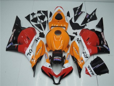 CBR 600 RR 09-12 - Naranja Rojo Negro Repsol