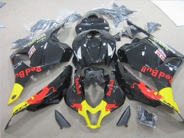 CBR 600 RR 09-12 - Negro Amarillo Red Bull