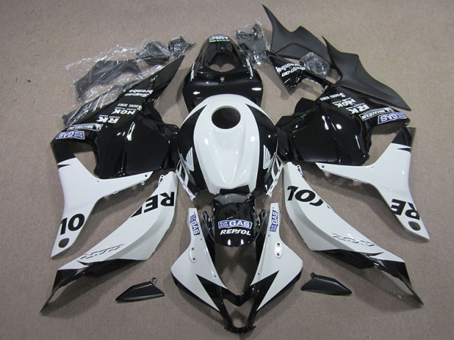 CBR 600 RR 09-12 - Negro Blanco Repsol CBR 600 RR 09-12 - Negro Blanco Repsol