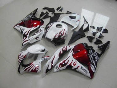 CBR 600 RR 09-12 - Rojo Negro Llama