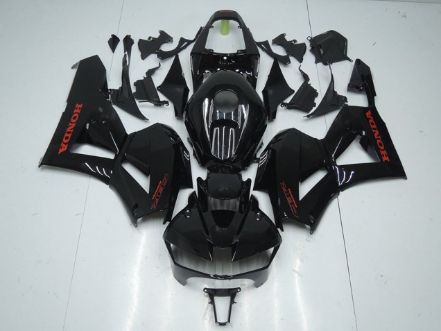 CBR 600 RR 13-21 - Brillante Negro con Rojo Pegatinas