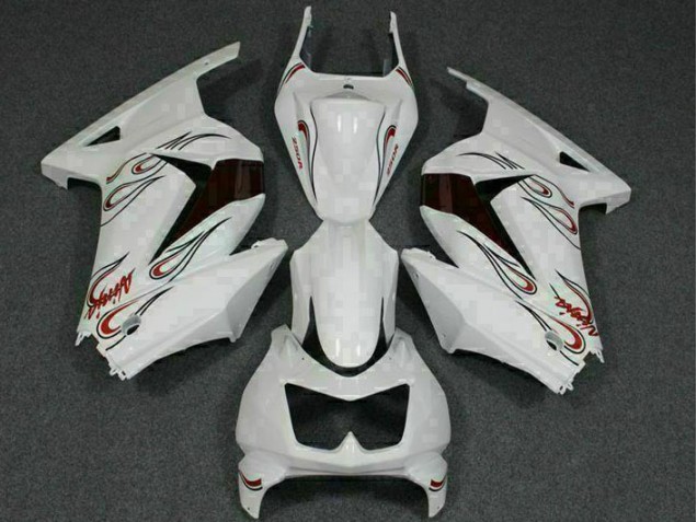 EX250 08-12 - Blanco Rojo EX250 08-12 - Blanco Rojo