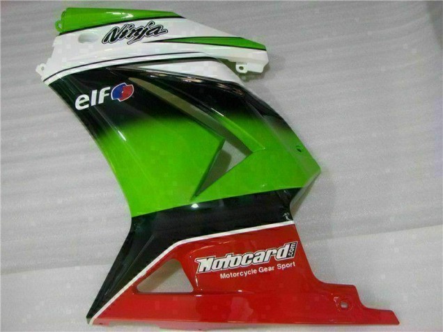 EX250 08-12 - Blanco Verde Negro Ninja