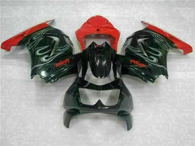EX250 08-12 - Negro Rojo Ninja EX250 08-12 - Negro Rojo Ninja