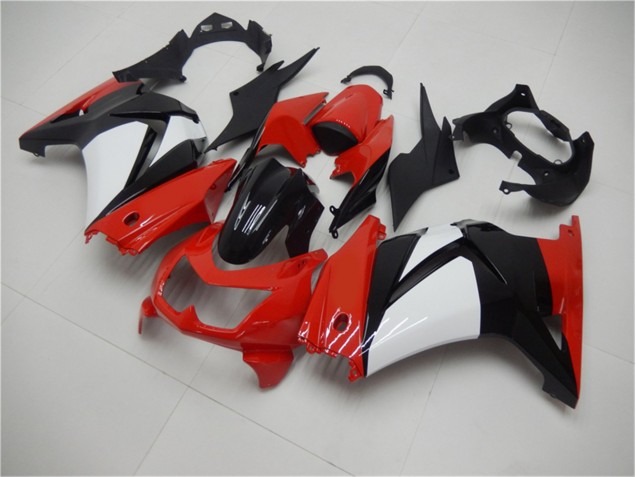 EX250 08-12 - Rojo Negro Blanco
