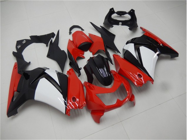 EX250 08-12 - Rojo Negro Blanco