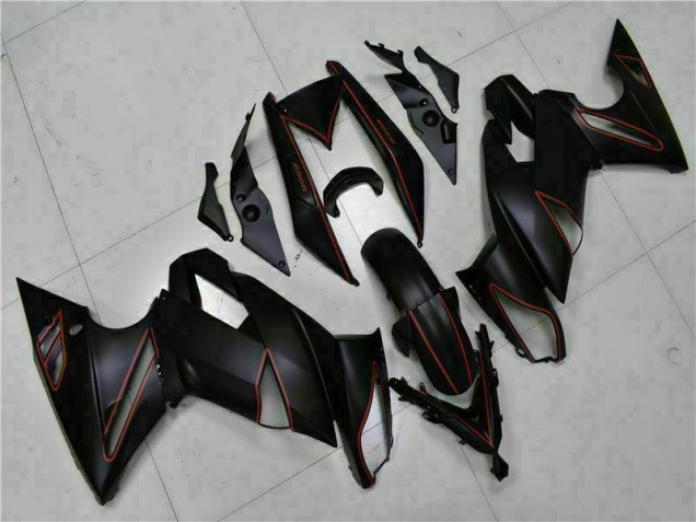 EX650 09-11 - Negro Rojo