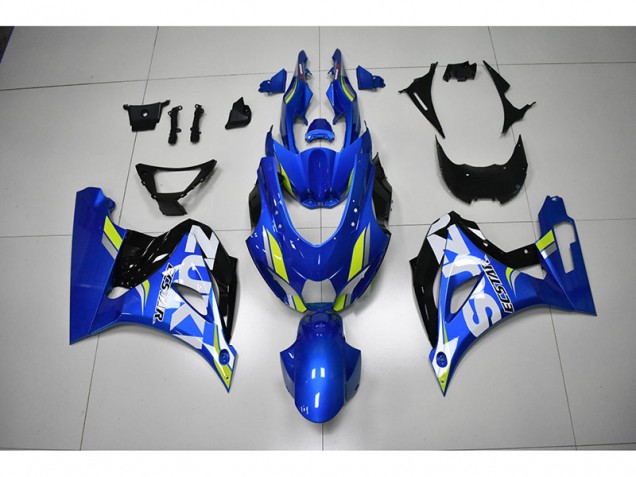 GSXR 1000 17-23 - Azul Blanco Calcomanía GSXR 1000 17-23 - Azul Blanco Calcomanía