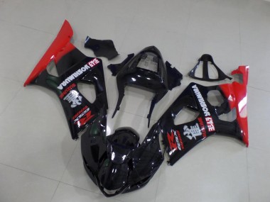 GSXR 1000 K3 03-04 - Negro y rojo