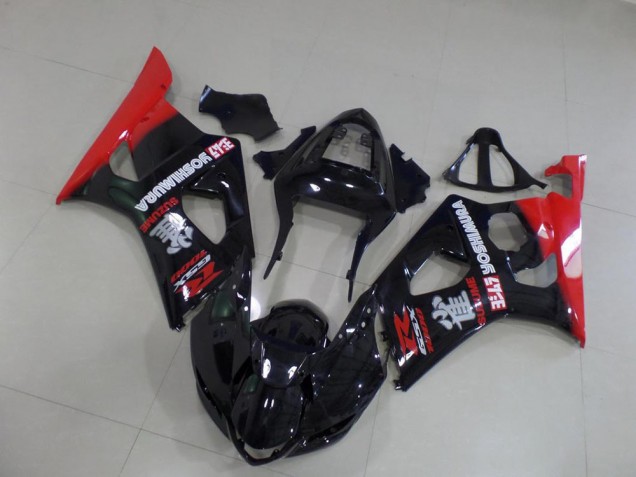 GSXR 1000 K3 03-04 - Negro y rojo