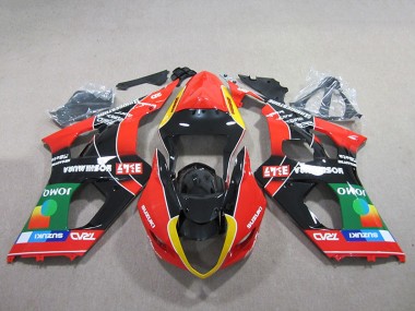 GSXR 1000 K3 03-04 - Rojo Verde Negro