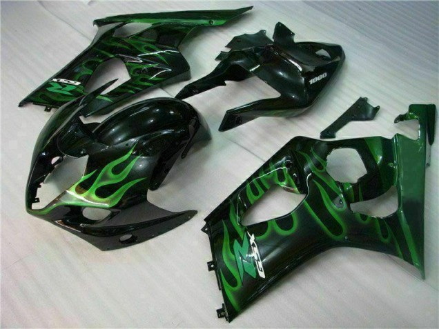 GSXR 1000 K3 03-04 - Verde Negro GSXR 1000 K3 03-04 - Verde Negro