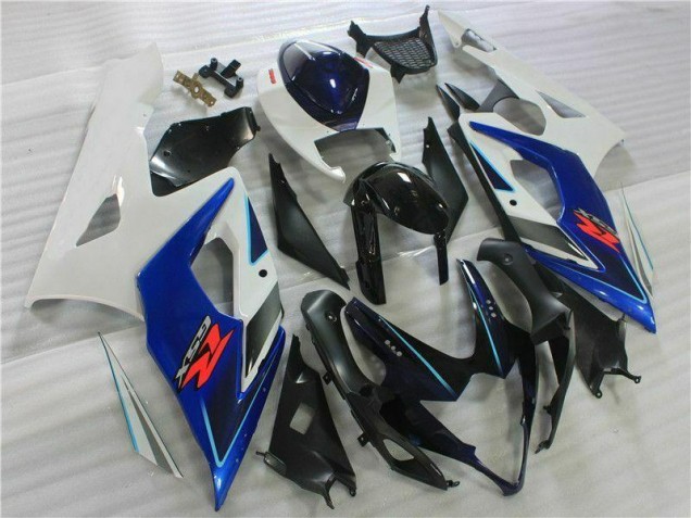 GSXR 1000 K5 05-06 - Negro Azul Blanco GSXR 1000 K5 05-06 - Negro Azul Blanco