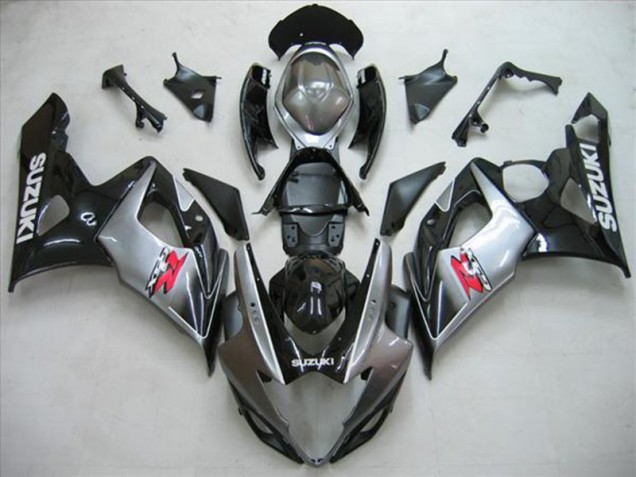 GSXR 1000 K5 05-06 - Negro Plata Gris GSXR 1000 K5 05-06 - Negro Plata Gris