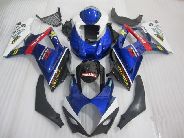 GSXR 1000 K7 07-08 - Azul Negro Rockstar GSXR 1000 K7 07-08 - Azul Negro Rockstar