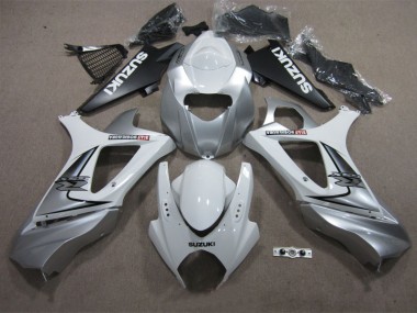 GSXR 1000 K7 07-08 - Blanco Plata