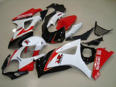 GSXR 1000 K7 07-08 - Blanco Rojo Negro