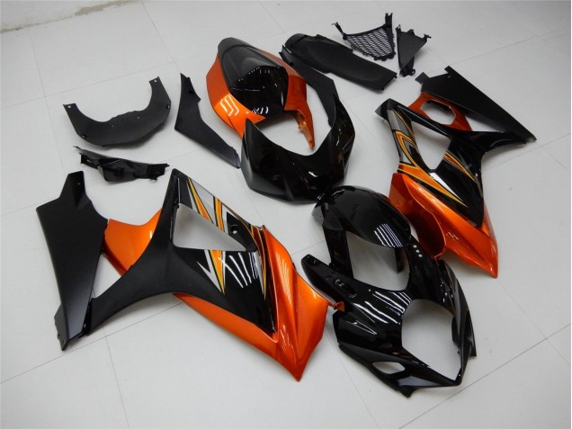 GSXR 1000 K7 07-08 - Naranja Negro GSXR 1000 K7 07-08 - Naranja Negro