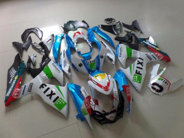 GSXR 1000 K9 09-16 - Claro Azul Fixi