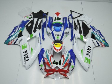 GSXR 1000 K9 09-16 - Fixi Claro Azul