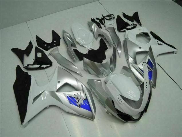 GSXR 1000 K9 09-16 - Plata Blanco GSXR 1000 K9 09-16 - Plata Blanco