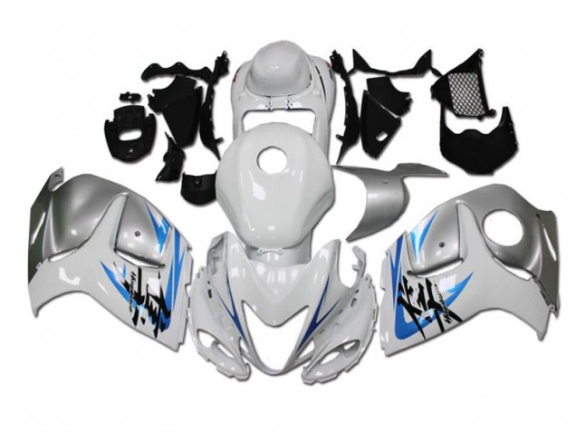 GSXR 1300 Hayabusa 08-19 - Blanco Azul GSXR 1300 Hayabusa 08-19 - Blanco Azul