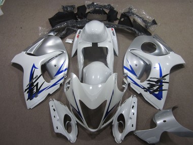 GSXR 1300 Hayabusa 08-19 - Blanco Plata Azul