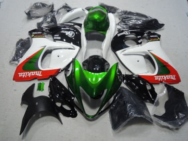 GSXR 1300 Hayabusa 08-19 - Blanco Verde Makita
