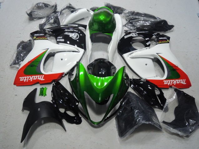 GSXR 1300 Hayabusa 08-19 - Blanco Verde Makita GSXR 1300 Hayabusa 08-19 - Blanco Verde Makita