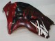 GSXR 1300 Hayabusa 96-07 - Negro Rojo Llama