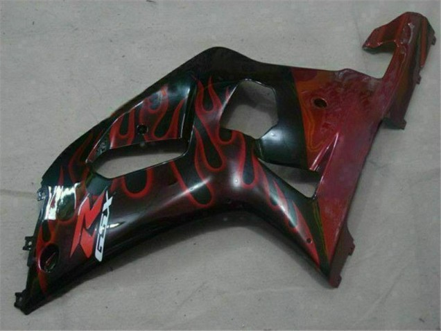 GSXR 600 / 750 K1 K2 K3 01-03 - Negro Rojo