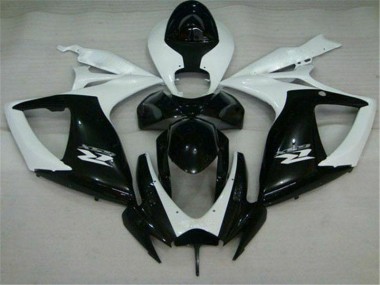 GSXR 600 / 750 K6 06-07 - Negro Blanco
