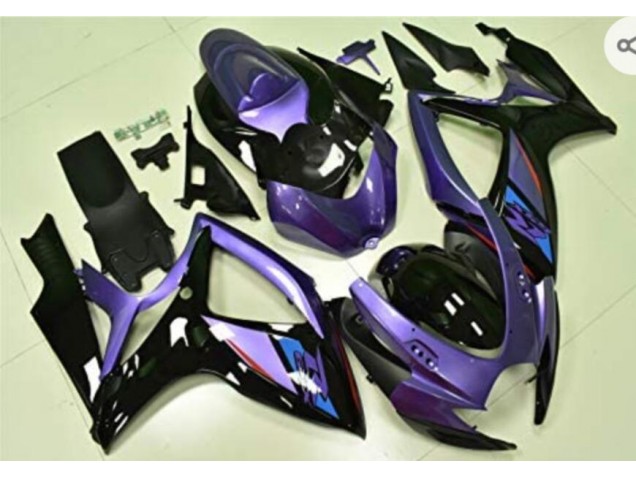 GSXR 600 / 750 K6 06-07 - Púrpura Negro GSXR 600 / 750 K6 06-07 - Púrpura Negro