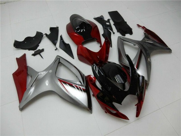 GSXR 600 / 750 K6 06-07 - Rojo Plata