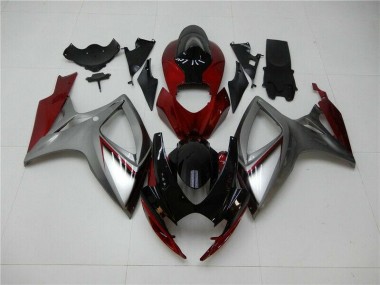 GSXR 600 / 750 K6 06-07 - Rojo Plata
