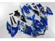 GSXR 600 / 750 K8 08-10 - Azul Blanco Verde GSXR 600 / 750 K8 08-10 - Azul Blanco Verde
