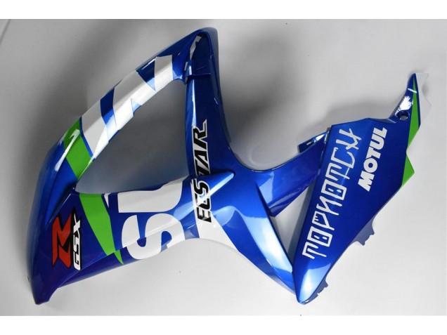 GSXR 600 / 750 K8 08-10 - Azul Blanco Verde GSXR 600 / 750 K8 08-10 - Azul Blanco Verde