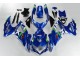GSXR 600 / 750 K8 08-10 - Azul Blanco Verde GSXR 600 / 750 K8 08-10 - Azul Blanco Verde