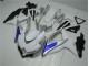 GSXR 600 / 750 K8 08-10 - Blanco Plata Azul GSXR 600 / 750 K8 08-10 - Blanco Plata Azul