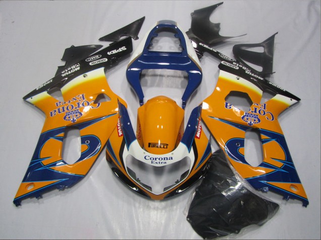 GSXR 600 K1 K2 K3 01-03 - Azul Naranja Corona Extra