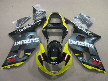 GSXR 600 K1 K2 K3 01-03 - Negro Amarillo Motul