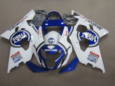 GSXR 600 K4 04-05 - Azul Blanco Lucky Strike Motul