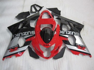 GSXR 600 K4 04-05 - Rojo Negro Plata