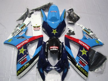 GSXR 600 K6 06-07 - Azul Blanco Rockstar Makita