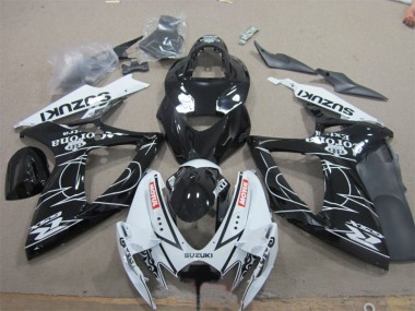 GSXR 600 K6 06-07 - Negro Blanco Corona Extra Motul