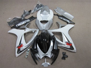 GSXR 600 K6 06-07 - Negro Blanco