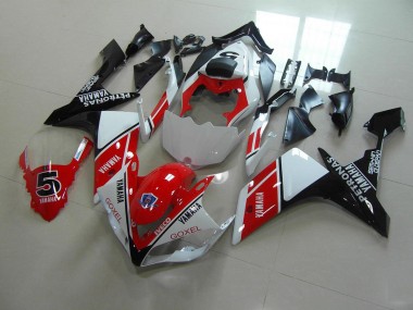 R1 07-08 - Rojo Blanco Pegatinas