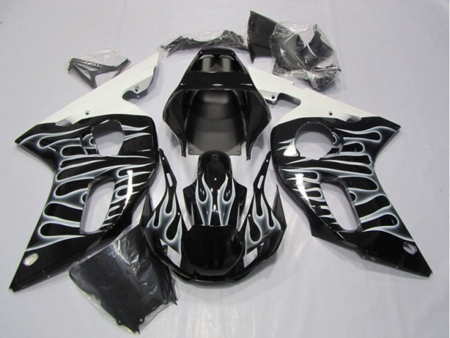 R6 98-02 - Negro Blanco Llama